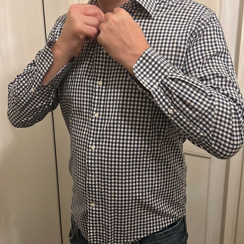 Checkered Button Down - image 2